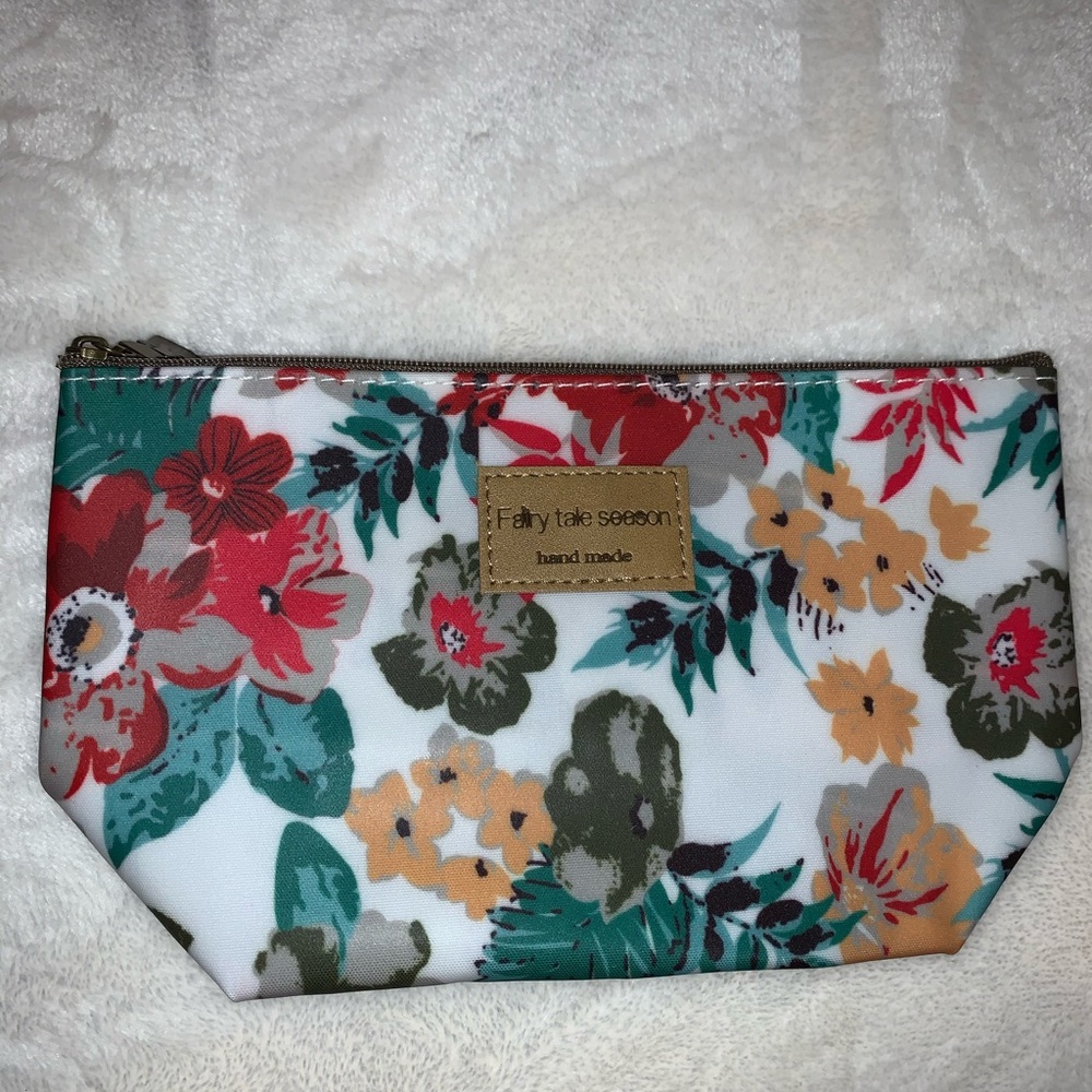 Flower Cosmetic Bag